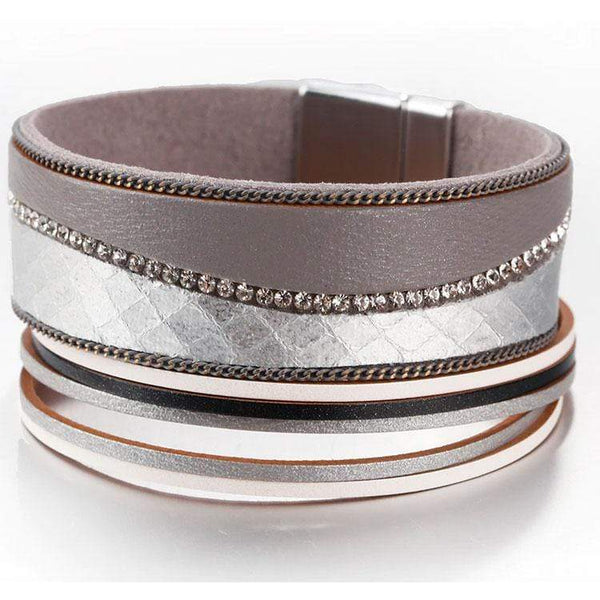 Emily Leather Wrap Bracelets
