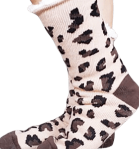 Elodee Leopard Socks